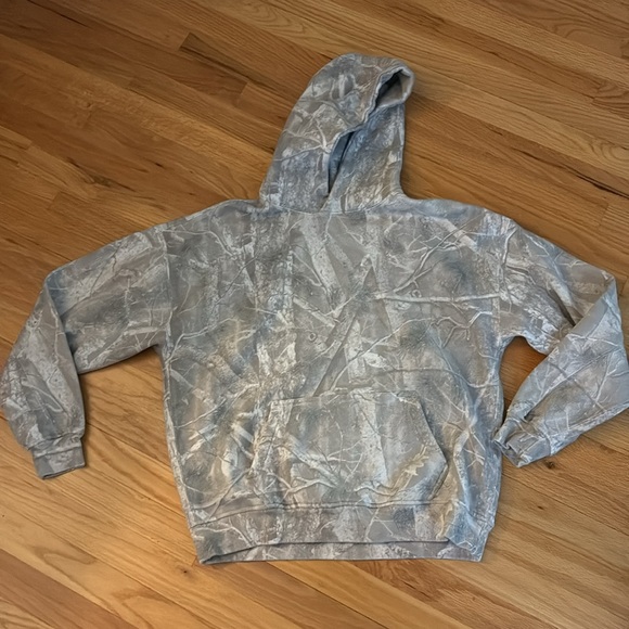 Abercrombie Essential Popover Hoodie Camo Med - Picture 5 of 6